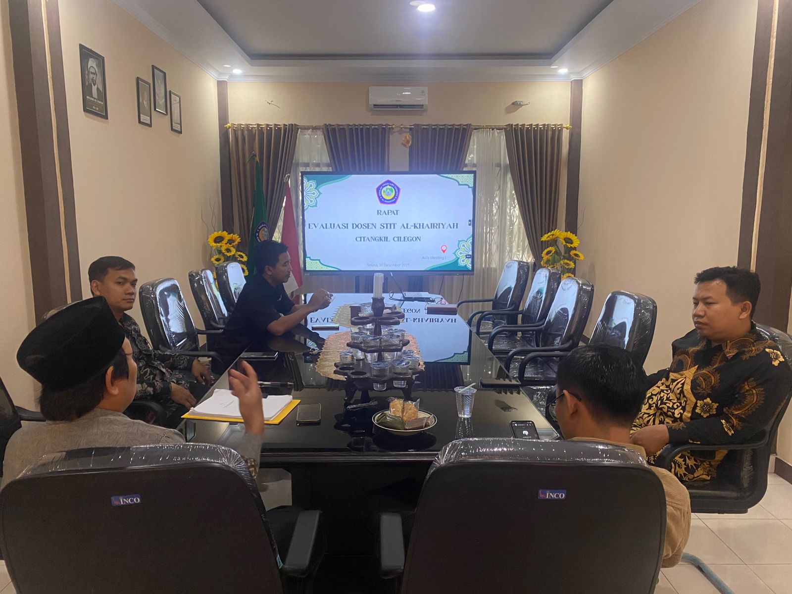Tingkatkan Mutu Akademik, STIT Al-Khairiyah Cilegon Gelar Rapat Evaluasi Dosen Tetap PAI dan PIAUD