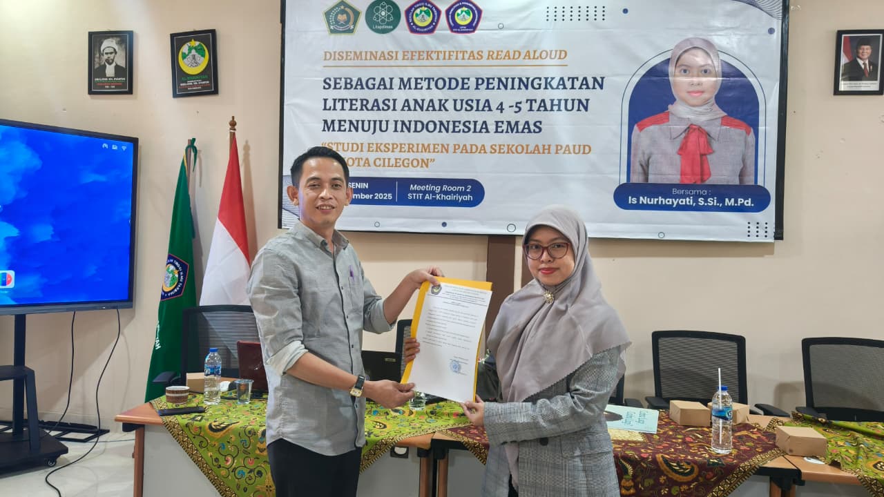 Tingkatkan Literasi Anak Usia Dini, STIT Al-Khairiyah Gelar Diseminasi Metode “Read Aloud”