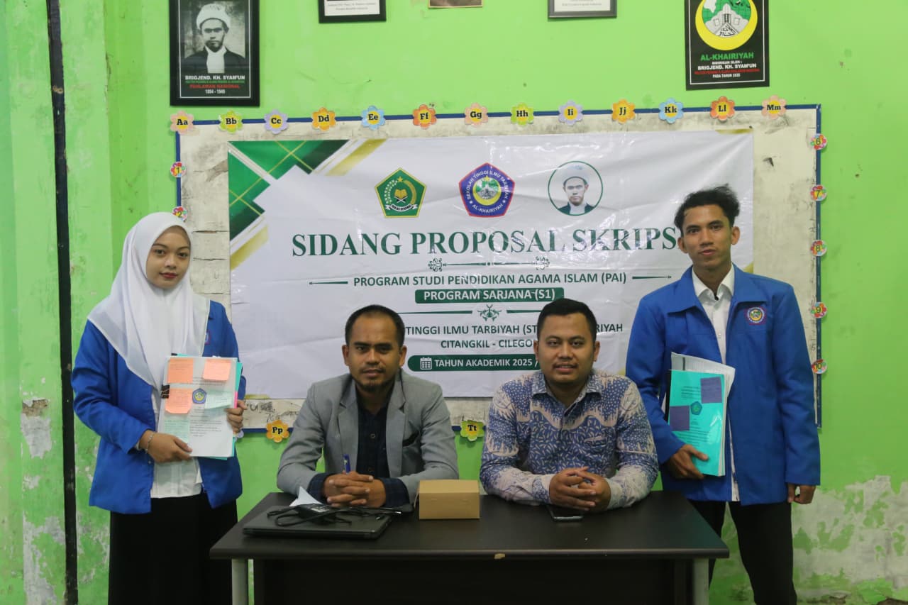 Langkah Menuju Sarjana: Fakultas Tarbiyah Prodi PAI INSTAL Gelar Sidang Proposal Skripsi Gelombang 4